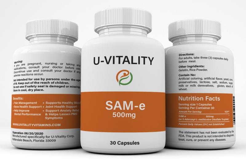 SAM-e 500 mg