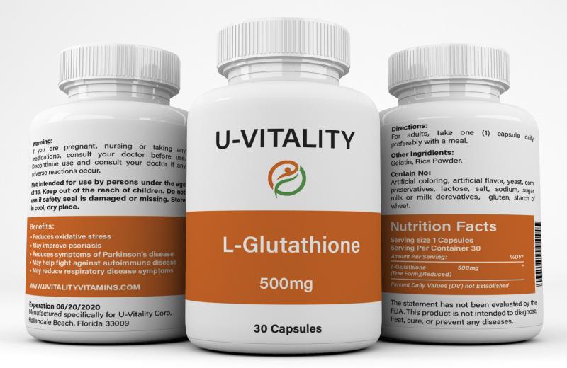 L-Glutathione 500 mg