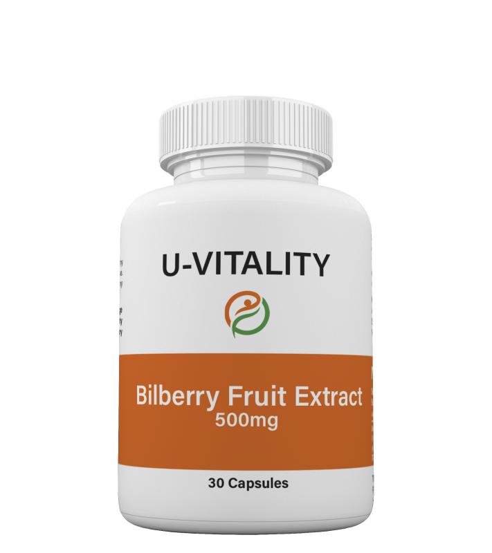 Bilberry Fruit Extract 500 mg